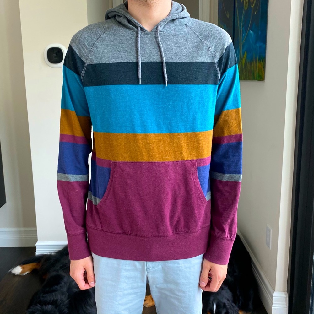 Hoodie - striped